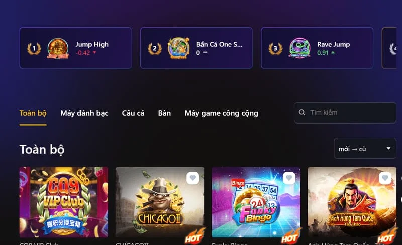 Giới thiệu đôi nét về sảnh Kubet Nổ hũ