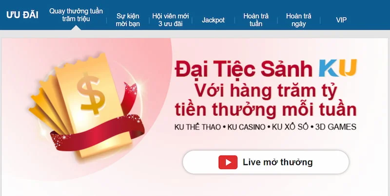 Nhà cái Kubet đăng nhập nhận thưởng lớn